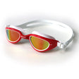 Zone3 Attack Polarized Swim Goggles - Revo Gold Red/White | Anti-Fog, Flexible Fit