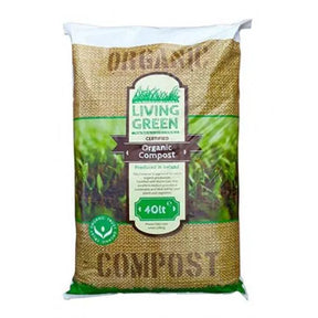 Living Green Organic Compost 40 litre