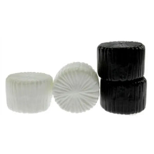 Britains Wrapped Bales (2 White / 2 Black) 1:32 Scale Farm Accessories 43142A1