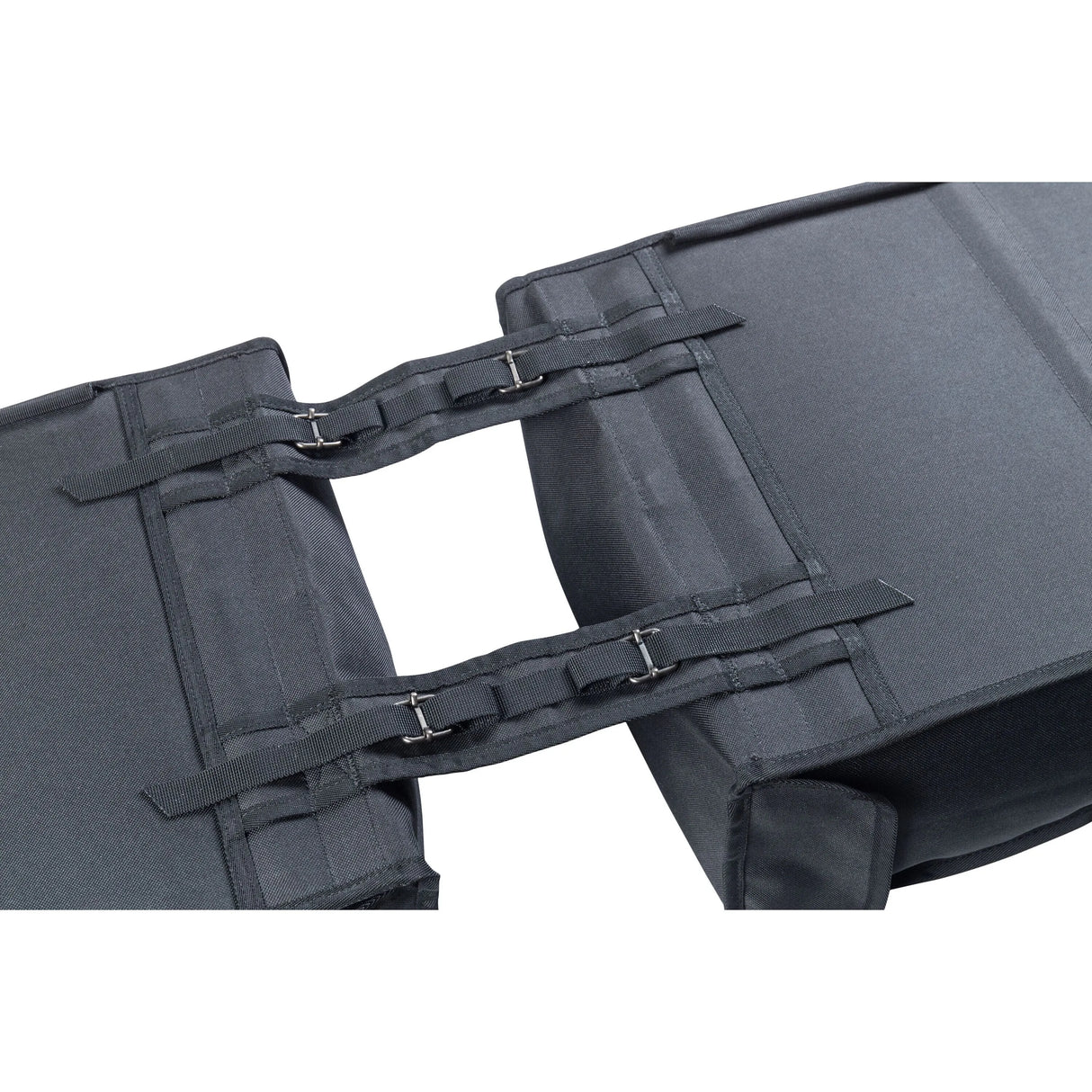 Basil Mara Double Pannier Bag - 26L | Black | Water-Repellent Bicycle Storage