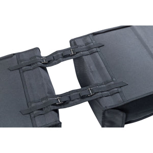 Basil Mara Double Pannier Bag - 26L | Black | Water-Repellent Bicycle Storage
