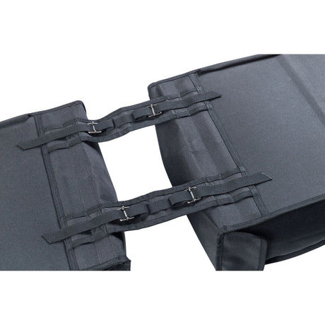 Basil Mara Double Pannier Bag - 26L | Black | Water-Repellent Bicycle Storage