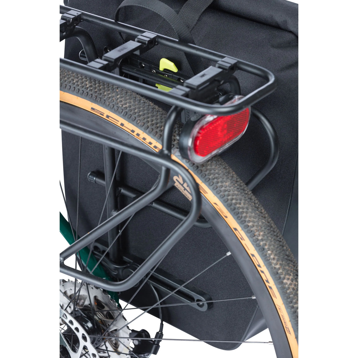Basil Navigator Waterproof Pannier Bag - Large 25-31L | Black | Single Side