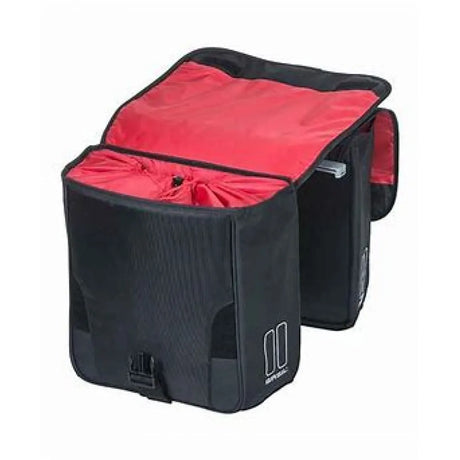 Basil Sport Design Double Pannier MIK 32L | Water-Repellent Bike Bag Grey