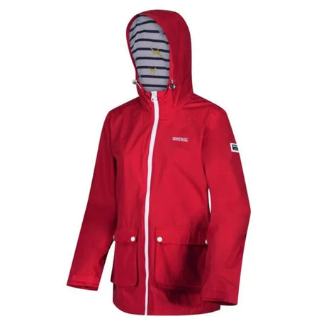Regatta Women's Baysea Waterproof Hooded Jacket True Red