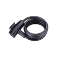 BBB BBL-61 QuickSafe Cable Lock - 1500mm x 8mm Heavy-Duty Steel Bike Lock in Black