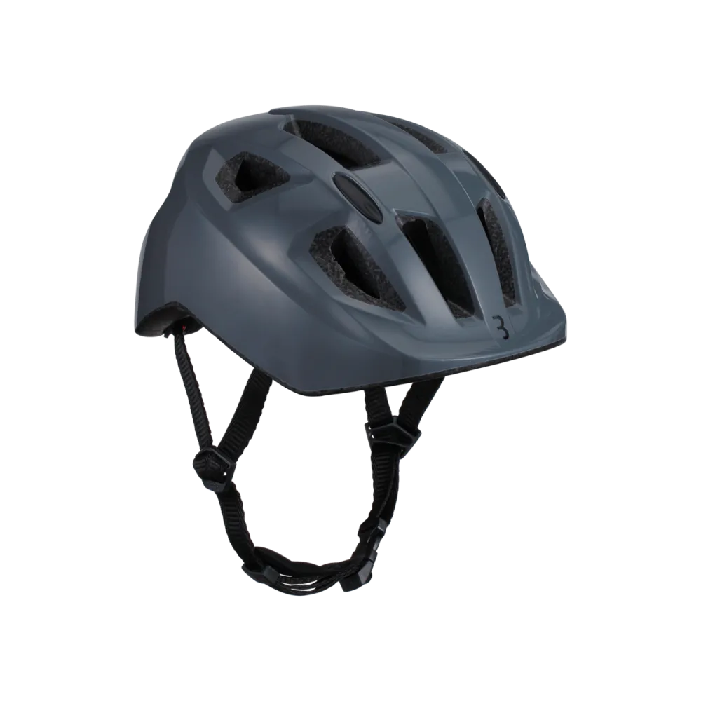 BBB BHE-172 Hero Kids Bike Helmet - Dark Grey Sloth | Child-Specific Design