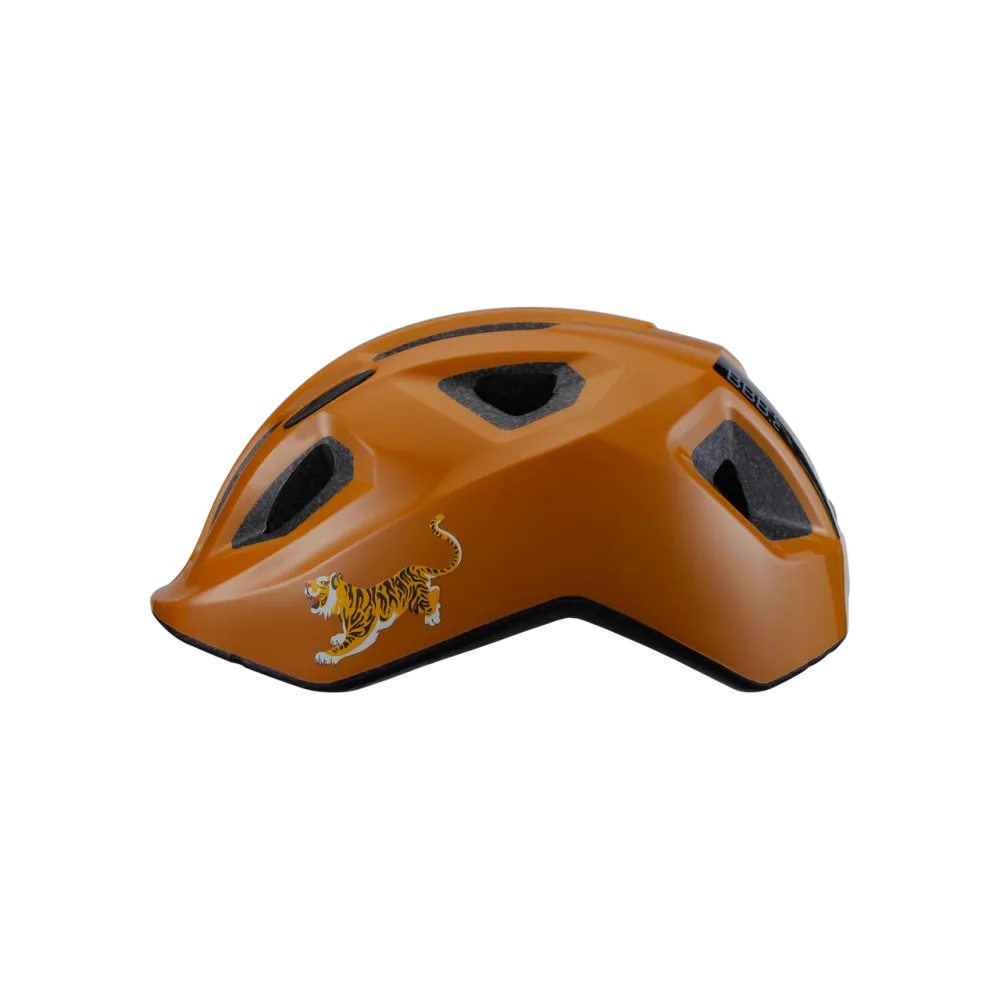 BBB BHE-172 Hero Kids Bike Helmet - Dark Orange Tiger Design