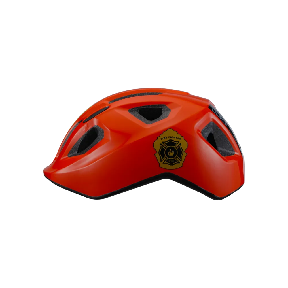 BBB BHE-172 Hero Kids Bike Helmet - Firefighter Design | Size M