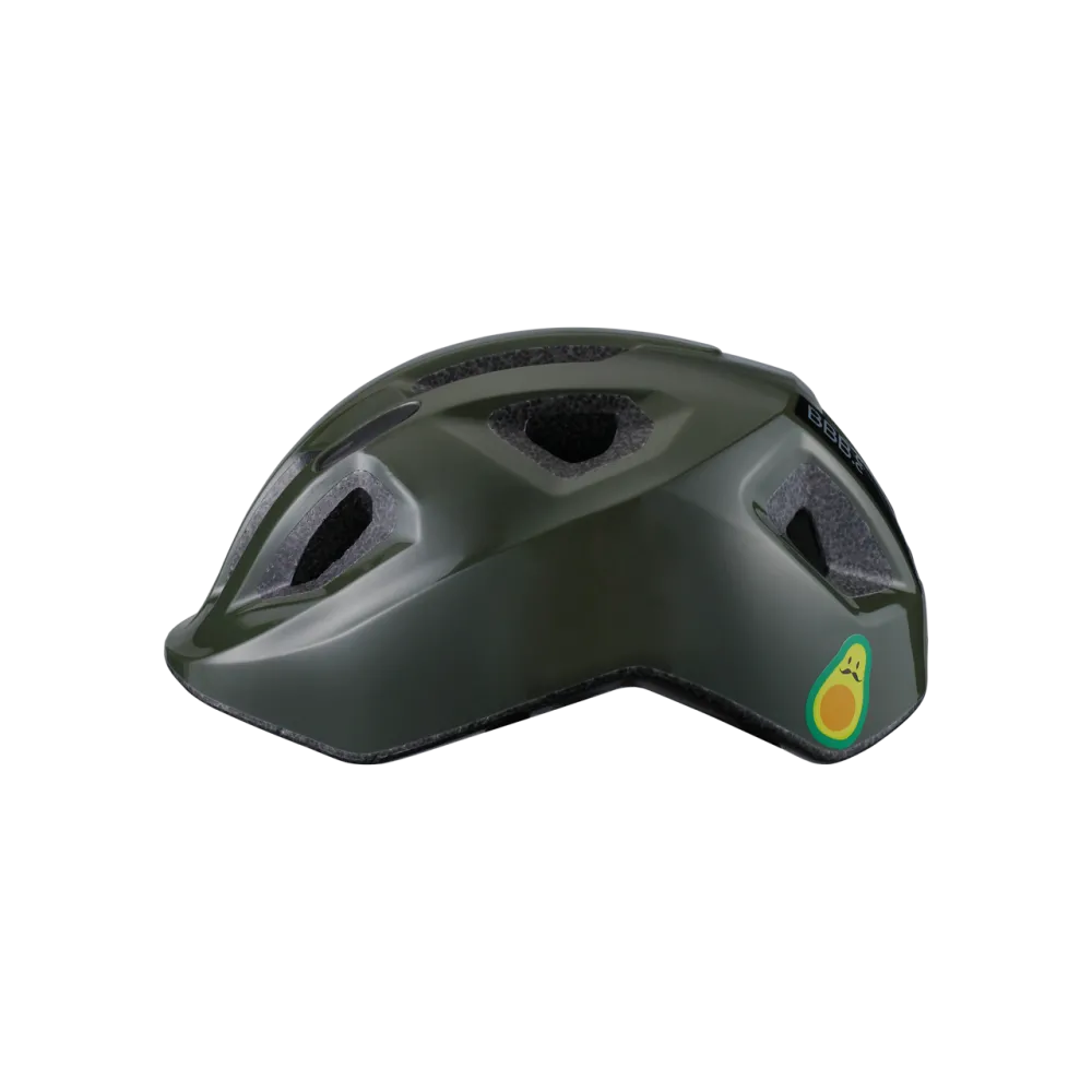 BBB BHE-172 Hero Kids Bike Helmet - Green Avocado | Child-Specific Fit