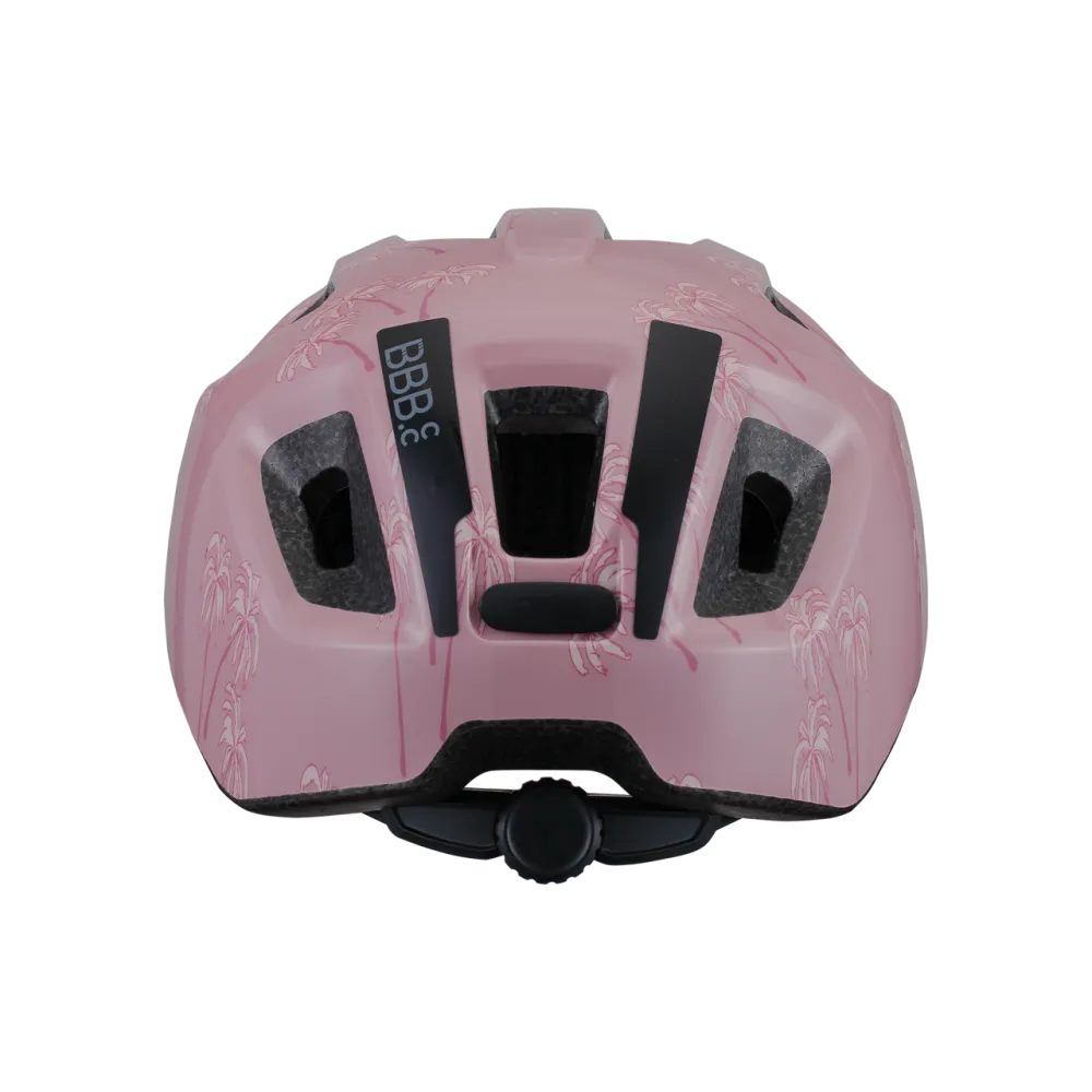 BBB BHE-172 Hero Kids Bike Helmet - Pink Palmtrees | Size M
