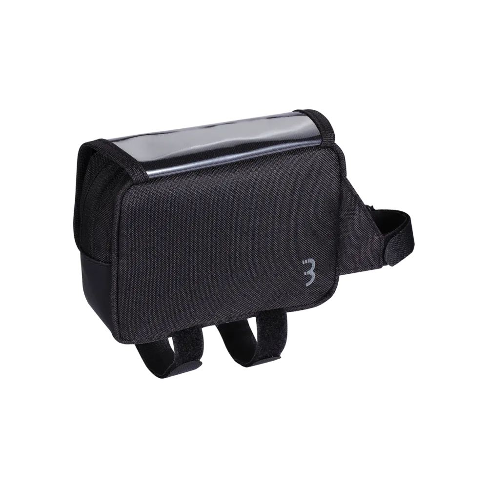 BBB BSB-16 TopPack Toptube Bag Black 0.72L - Easy Access Storage with Navigation Window