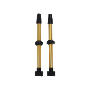 BBB BTI-159 Tubeless Valves 80mm Brass - Removable Core, Airtight Seal