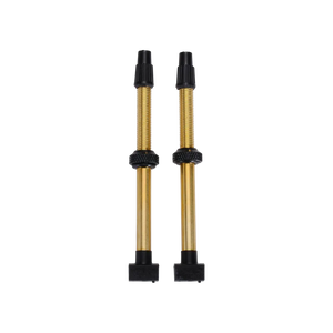 BBB BTI-159 Tubeless Valves 80mm Brass - Removable Core, Airtight Seal