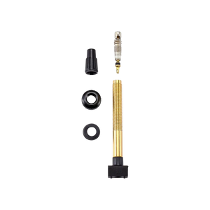 BBB BTI-159 Tubeless Valves 80mm Brass - Removable Core, Airtight Seal