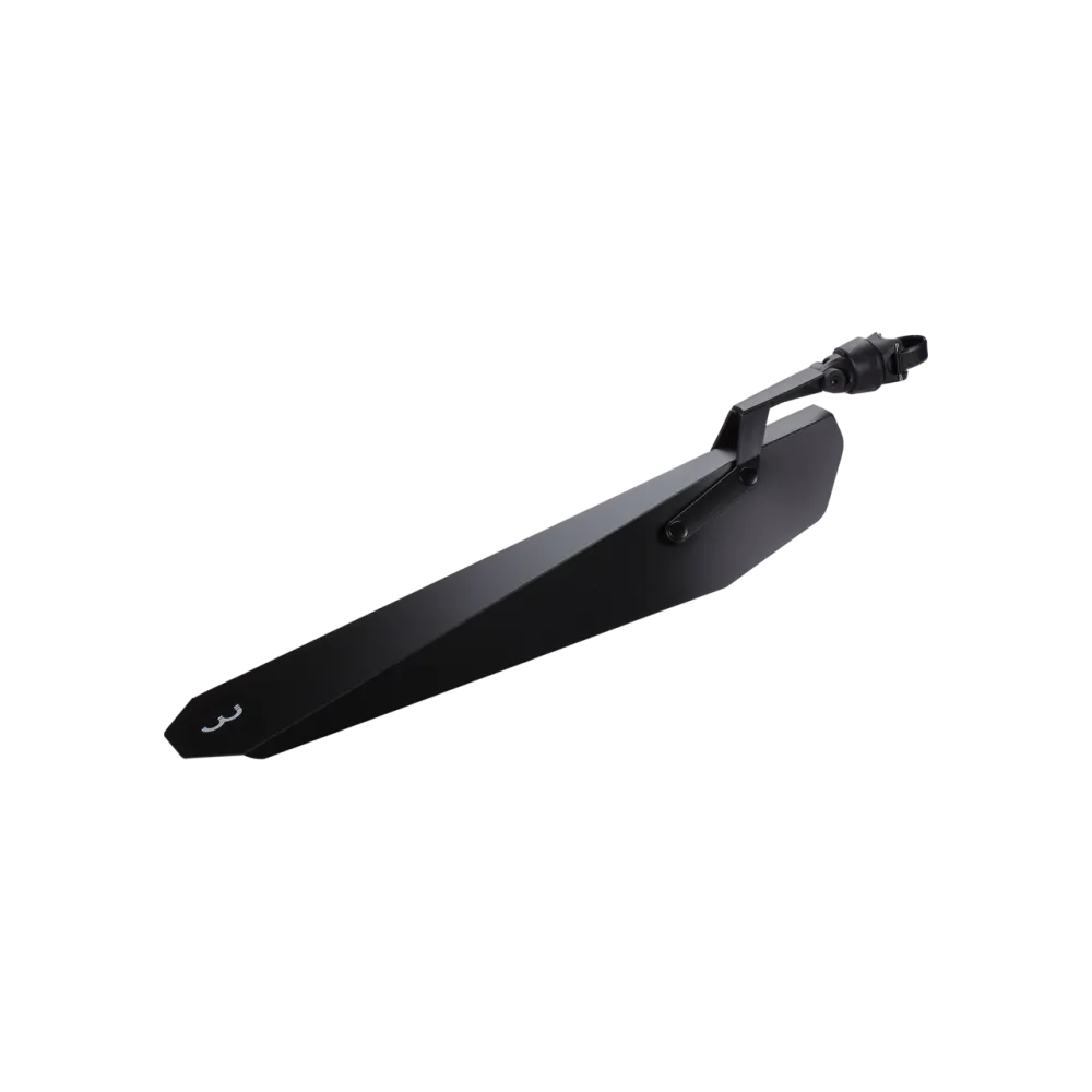 BBB FatFender BFD-35R Rear Fender Black 26-29" - Wide MTB Mudguard for Fat Bikes