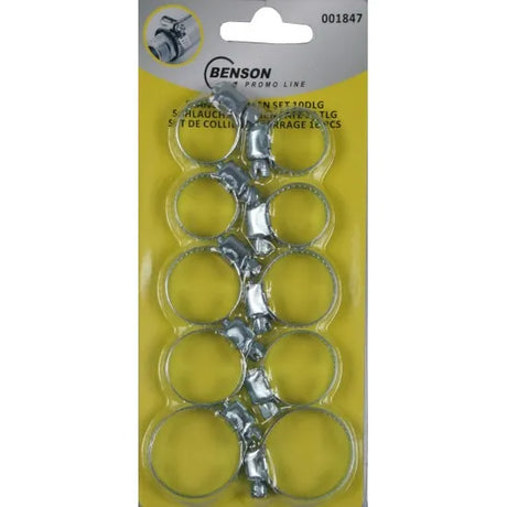 Benson 10-Piece Hose Clamp Set
