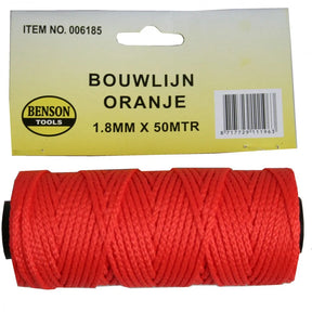 Benson Construction Rope Orange 1.8 X