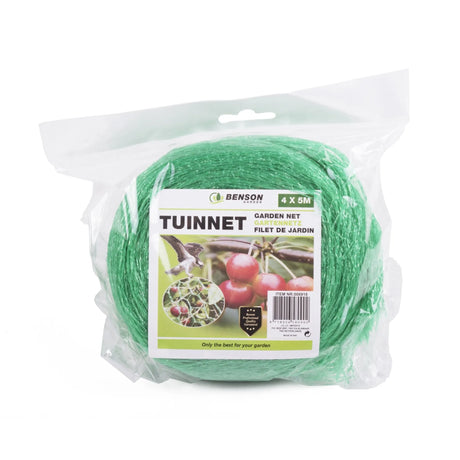 Benson Garden Net - Green - Mono - 5 x 4 metres