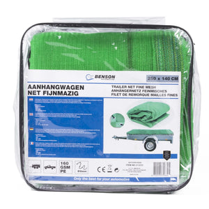 Benson Trailer Net - Cover Net with Elastic Cord - Fine Mesh - 2.50 x 1.40 meters