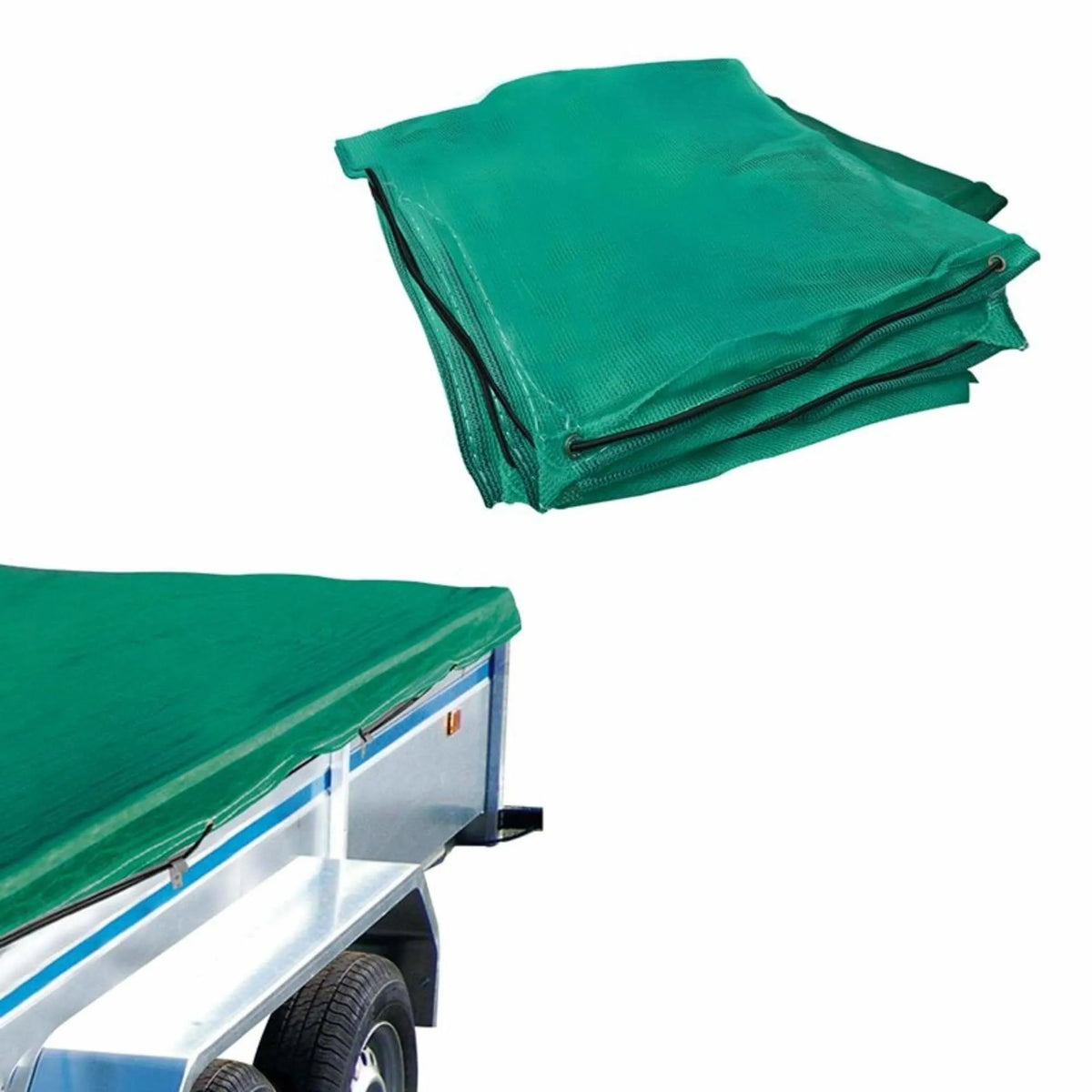 Benson Trailer Net - Cover Net with Elastic Cord - Fine Mesh - 3.50 x 1.80 meters