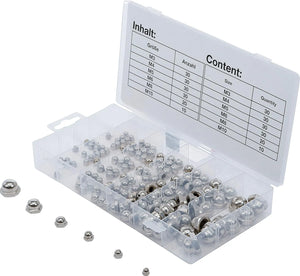 Cap Hex Nut Assortment - 150 pcs