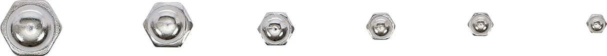 Cap Hex Nut Assortment - 150 pcs
