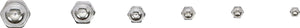Cap Hex Nut Assortment - 150 pcs