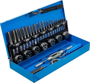 Tap and Die Set, 32 pcs | M3 - M12, HSS G Steel, DIN 352 & 223