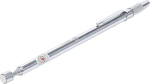 Magnetic Pick-Up Tool, 500 mm Extendable, 0.5 kg Capacity, with Nozzle Cleaner and Clip Holder