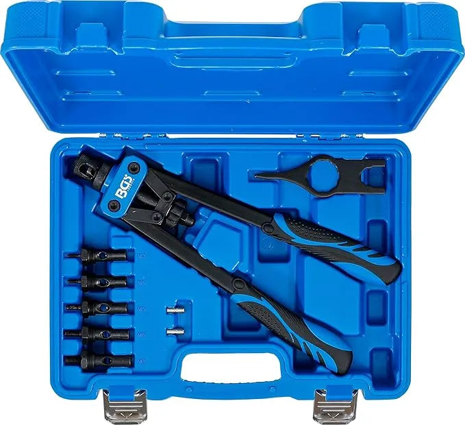 Nut Riveter, M3 - M8, 7 pcs
