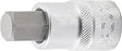 Bit Socket, 53 mm Length, 12.5 mm (1/2") Drive, Internal Hexagon 14 mm