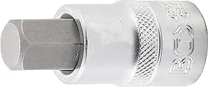 Bit Socket, 53 mm Length, 12.5 mm (1/2") Drive, Internal Hexagon 14 mm