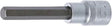 Bit Socket, 100 mm Length, 12.5 mm (1/2") Drive, Internal Hexagon 10 mm