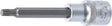 BGS 4360 Bit Socket, 100mm Length, 1/2" Drive, Spline (XZN) M6 | Chrome Vanadium Steel