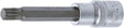 BGS 4362 Bit Socket, 100mm Length, 1/2" Drive, Spline (XZN) M10 | Chrome Vanadium Steel