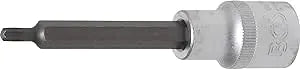 Bit Socket, 100 mm Length, 12.5 mm (1/2") Drive, T-Star (Torx) T25