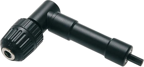 Angled Drill Head with Keyless Chuck, 5000 RPM, 10 mm Maximum Chuck Size, 90° Angle, Ball Bearing Support