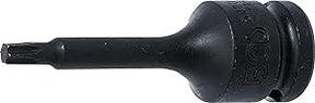 Impact Bit Socket, 75 mm Length, 12.5 mm (1/2") Drive, T-Star (Torx) T30
