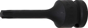 Impact Bit Socket, 75 mm Length, 12.5 mm (12) Drive, T-Star (Torx) T45