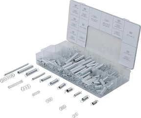 Spring Assortment - Compression & Extension Springs, 200 pc
