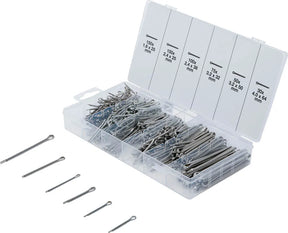 Splint Pin Assortment Ø 1.6-4.0 mm - 555 pc