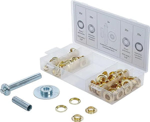 Grommet Installation Assortment - 103 pcs. with Tools
