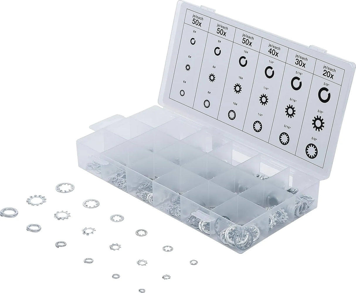 Washer Assortment - 720 pcs