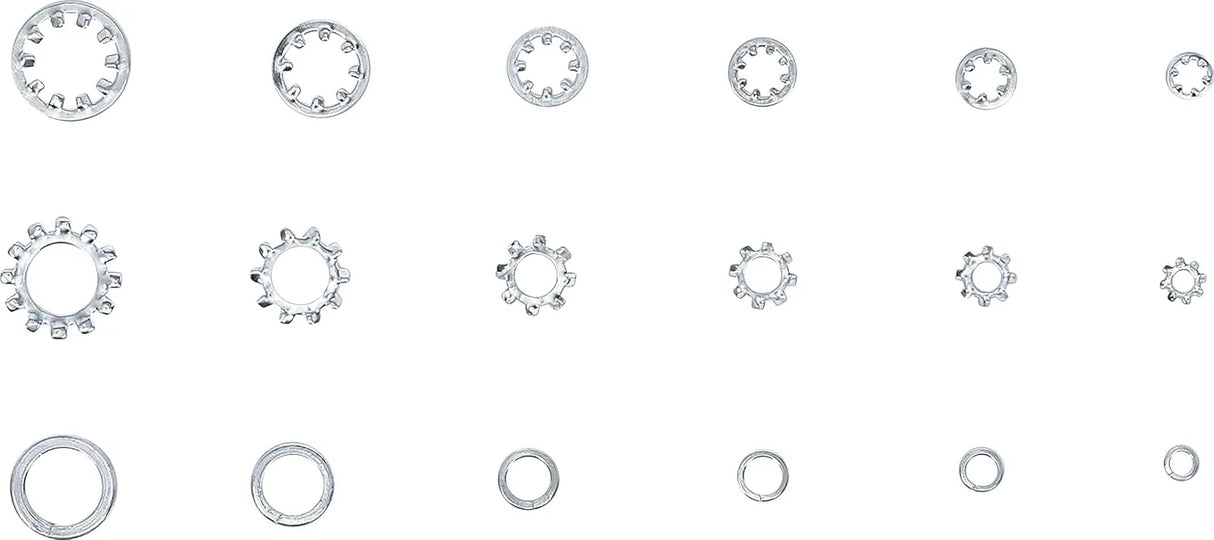 Washer Assortment - 720 pcs