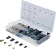 U-Type Cushion and Screw Assortment - 170 pcs