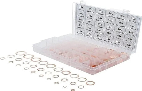 BGS Copper O-Ring Assortment 300pc