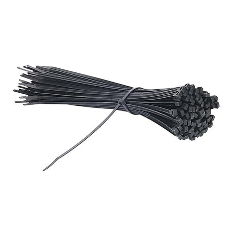 Cable Ties Black (Pack of 100) - 4.8mm X 280mm
