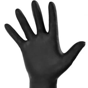 Black Nitrile Disposable Gloves - Extra Large
