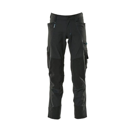 Mascot Advanced Stretch Trousers with Kneepad Pockets Black